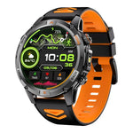 YK15 1,46 Zoll Rundbildschirm Bluetooth Anruf GPS Sport Smartwatch