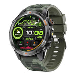 YK15 1,46 Zoll Rundbildschirm Bluetooth Anruf GPS Sport Smartwatch