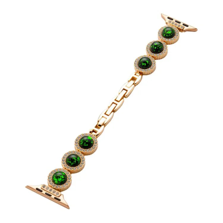 xDfind Funkelndes Diamant-Schmuck-Metallarmband, für Apple Watch 42 / 44 / 45 / 46 / 49 mm, für Apple Watch 38 / 40 / 41 / S11 42 mm