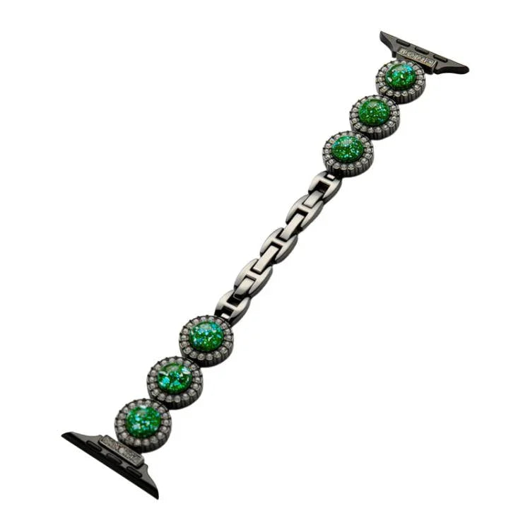 xDfind Funkelndes Diamant-Schmuck-Metallarmband, für Apple Watch 42 / 44 / 45 / 46 / 49 mm, für Apple Watch 38 / 40 / 41 / S11 42 mm