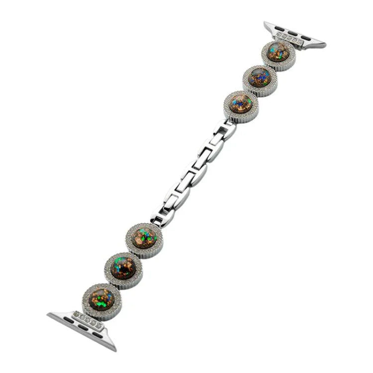 xDfind Funkelndes Diamant-Schmuck-Metallarmband, für Apple Watch 42 / 44 / 45 / 46 / 49 mm, für Apple Watch 38 / 40 / 41 / S11 42 mm
