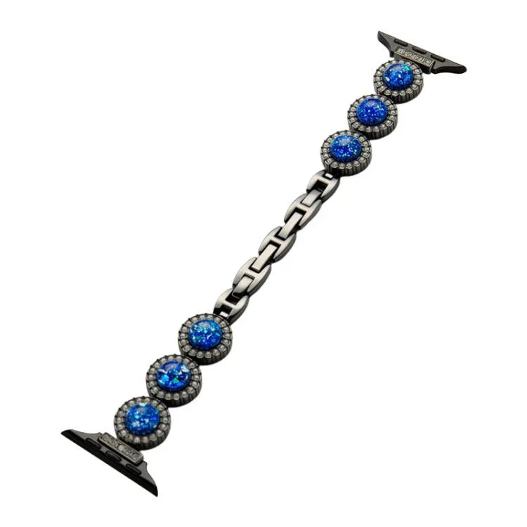 xDfind Funkelndes Diamant-Schmuck-Metallarmband, für Apple Watch 42 / 44 / 45 / 46 / 49 mm, für Apple Watch 38 / 40 / 41 / S11 42 mm