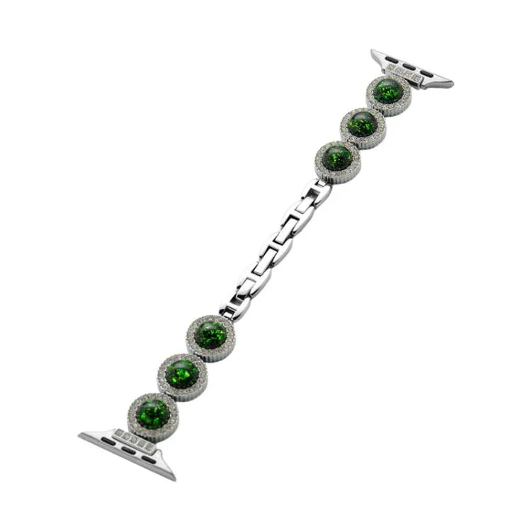 xDfind Funkelndes Diamant-Schmuck-Metallarmband, für Apple Watch 42 / 44 / 45 / 46 / 49 mm, für Apple Watch 38 / 40 / 41 / S11 42 mm