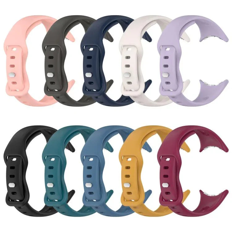 xDfind Small Waist Butterfly Buckle Silicone Watch Band, For Google Pixel Watch 4 / 3 / 2 / 1 41mm