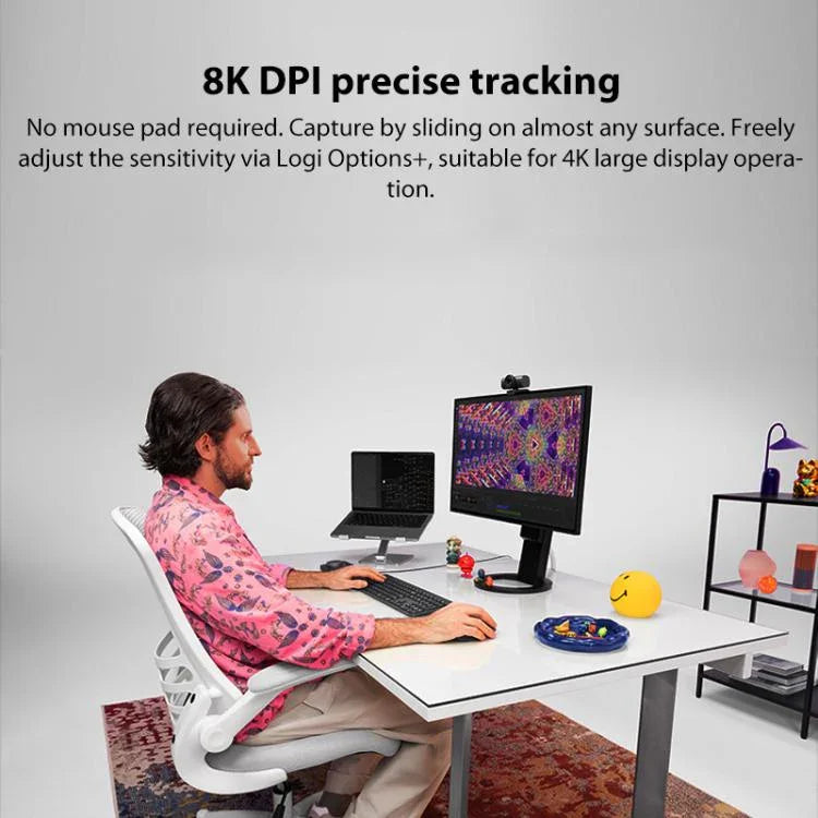 Logitech MX Master 4 kabellose Maus mit 8K DPI