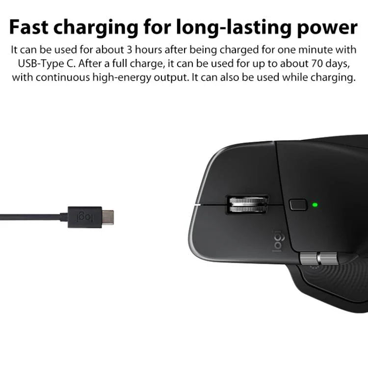 Logitech MX Master 4 kabellose Maus mit 8K DPI