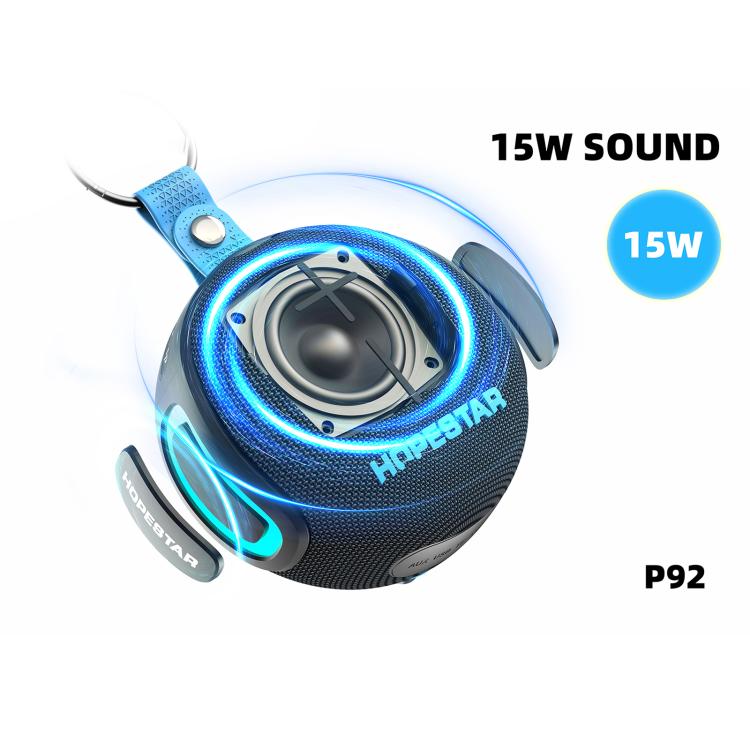 HOPESTAR P92 15W Kabelloser Outdoor IPX7 Bluetooth Lautsprecher