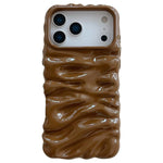 Cream Texture Electroplating TPU Full Coverage Phone Case, For iPhone 17 Pro Max, For iPhone 17 Pro