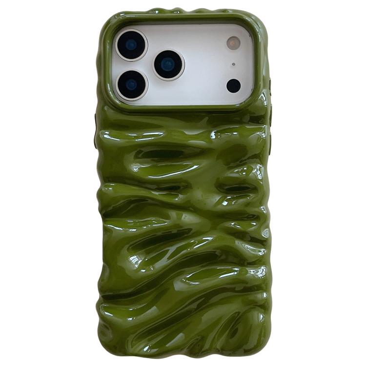 Cream Texture Electroplating TPU Full Coverage Phone Case, For iPhone 17 Pro Max, For iPhone 17 Pro