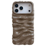 Cream Texture Electroplating TPU Full Coverage Phone Case, For iPhone 17 Pro Max, For iPhone 17 Pro