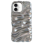 Creme Struktur Galvanisierte TPU Vollschutz Handyhülle, Für iPhone 17, Für iPhone 16 Pro Max