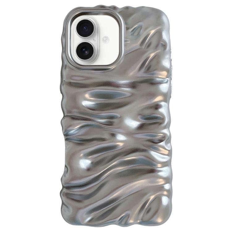 Creme Struktur Galvanisierte TPU Vollschutz Handyhülle, Für iPhone 17, Für iPhone 16 Pro Max