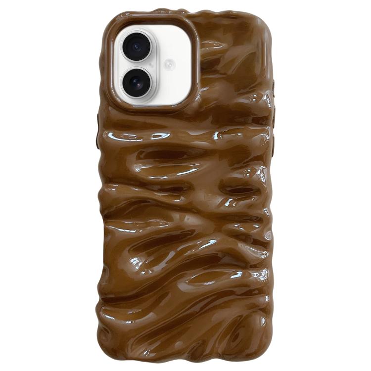 Creme Struktur Galvanisierte TPU Vollschutz Handyhülle, Für iPhone 17, Für iPhone 16 Pro Max