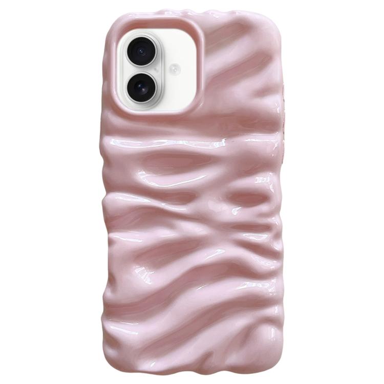 Creme Struktur Galvanisierte TPU Vollschutz Handyhülle, Für iPhone 17, Für iPhone 16 Pro Max