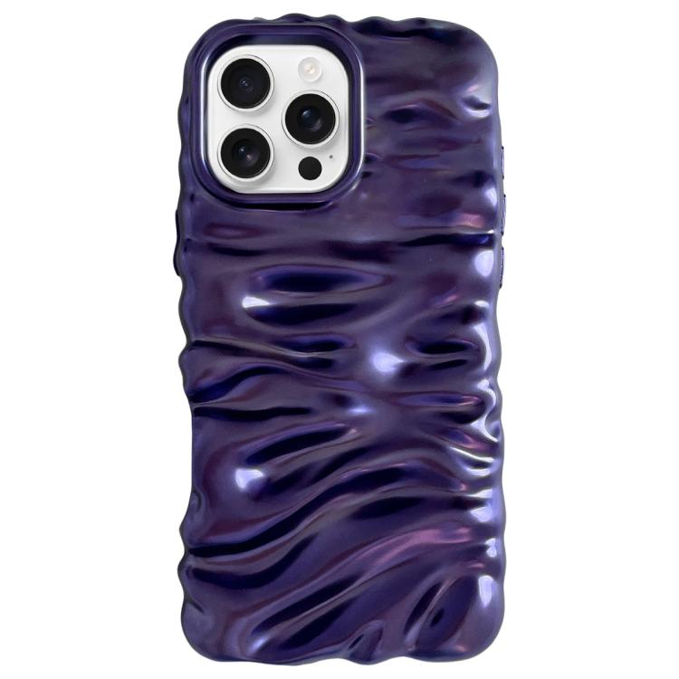 Creme Struktur Galvanisierte TPU Vollschutz Handyhülle, Für iPhone 17, Für iPhone 16 Pro Max