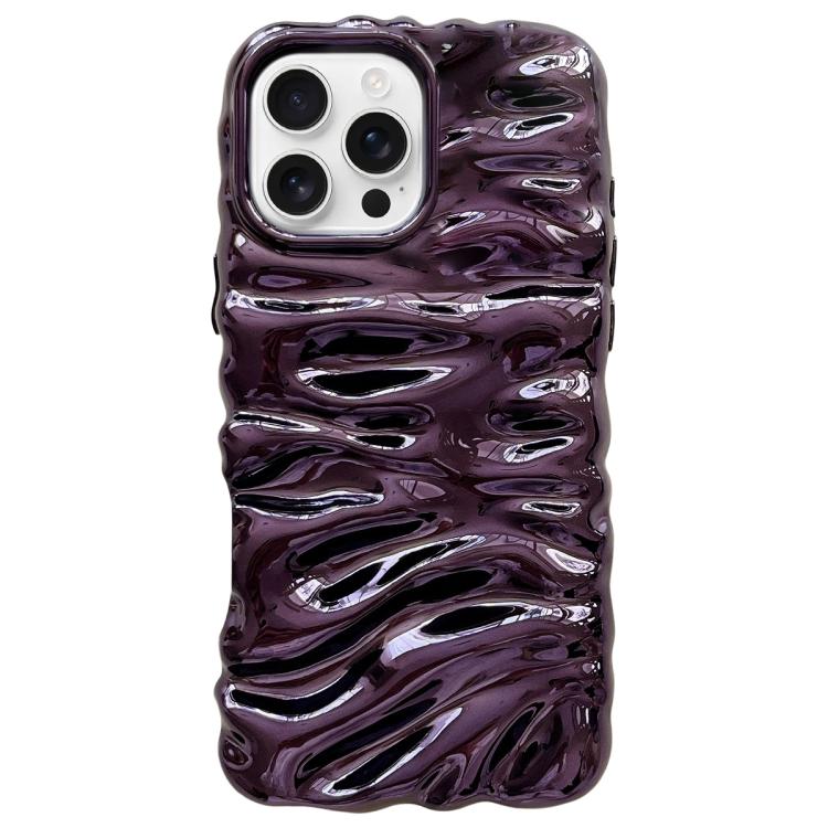 Creme Struktur Galvanisierte TPU Vollschutz Handyhülle, Für iPhone 17, Für iPhone 16 Pro Max