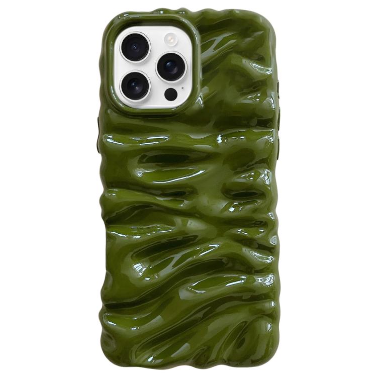 Creme Struktur Galvanisierte TPU Vollschutz Handyhülle, Für iPhone 17, Für iPhone 16 Pro Max