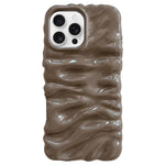 Creme Struktur Galvanisierte TPU Vollschutz Handyhülle, Für iPhone 17, Für iPhone 16 Pro Max