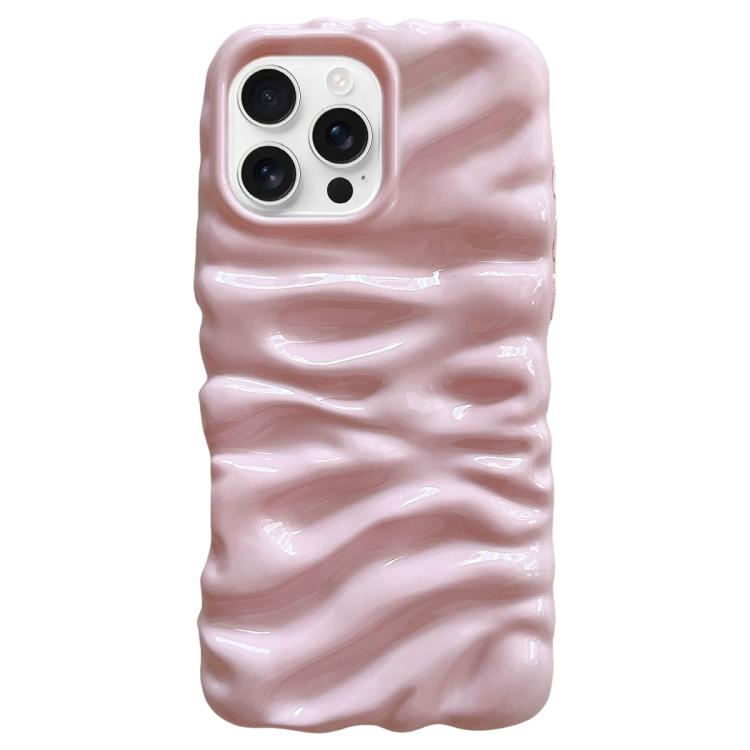 Creme Struktur Galvanisierte TPU Vollschutz Handyhülle, Für iPhone 17, Für iPhone 16 Pro Max