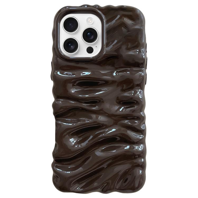 Creme Struktur Galvanisierte TPU Vollschutz Handyhülle, Für iPhone 17, Für iPhone 16 Pro Max