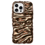 Cream Texture Electroplating TPU Full Coverage Phone Case, For iPhone 17, For iPhone 16 Pro Max, For iPhone 16 Pro, For iPhone 16, For iPhone 15 Pro Max