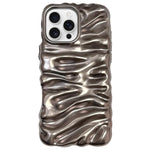 Cream Texture Electroplating TPU Full Coverage Phone Case, For iPhone 17, For iPhone 16 Pro Max, For iPhone 16 Pro, For iPhone 16, For iPhone 15 Pro Max
