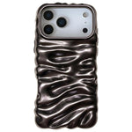 Creme Struktur Galvanisierte TPU Vollschutz Handyhülle, Für iPhone 17, Für iPhone 16 Pro Max