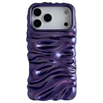 Creme Struktur Galvanisierte TPU Vollschutz Handyhülle, Für iPhone 17, Für iPhone 16 Pro Max