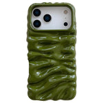 Creme Struktur Galvanisierte TPU Vollschutz Handyhülle, Für iPhone 17, Für iPhone 16 Pro Max
