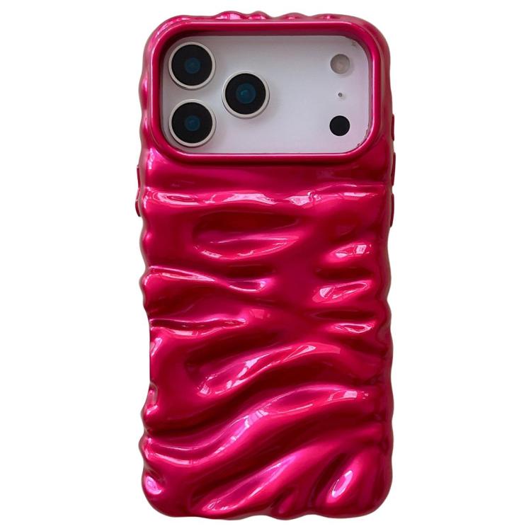 Creme Struktur Galvanisierte TPU Vollschutz Handyhülle, Für iPhone 17, Für iPhone 16 Pro Max