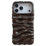 Creme Struktur Galvanisierte TPU Vollschutz Handyhülle, Für iPhone 17, Für iPhone 16 Pro Max