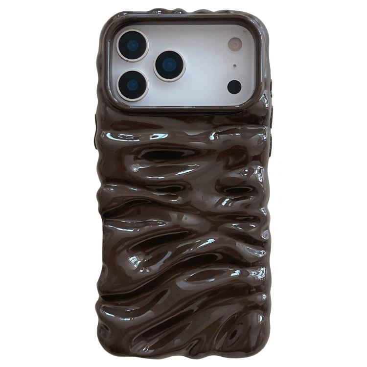 Creme Struktur Galvanisierte TPU Vollschutz Handyhülle, Für iPhone 17, Für iPhone 16 Pro Max