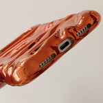 Creme Struktur Galvanisierte TPU Vollschutz Handyhülle, Für iPhone 17, Für iPhone 16 Pro Max