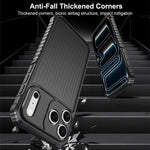 War Shadow Stripe Serie Airbag mattierte stoßfeste Handyhülle, Für iPhone 17 Pro Max, Für iPhone 17 Pro