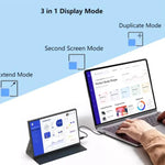 P105A01D 10,5 Zoll IPS Tragbarer Monitor mit HD / Typ-C Erweiterung, US-Stecker, 10,5 Zoll