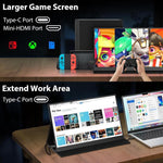 P161Q10G 16,1 Zoll 2.5K Tragbarer Monitor 144Hz Erweiterter Bildschirm, 16,1 Zoll 2.5K 144Hz