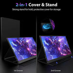 P161Q10G 16,1 Zoll 2.5K Tragbarer Monitor 144Hz Erweiterter Bildschirm, 16,1 Zoll 2.5K 144Hz