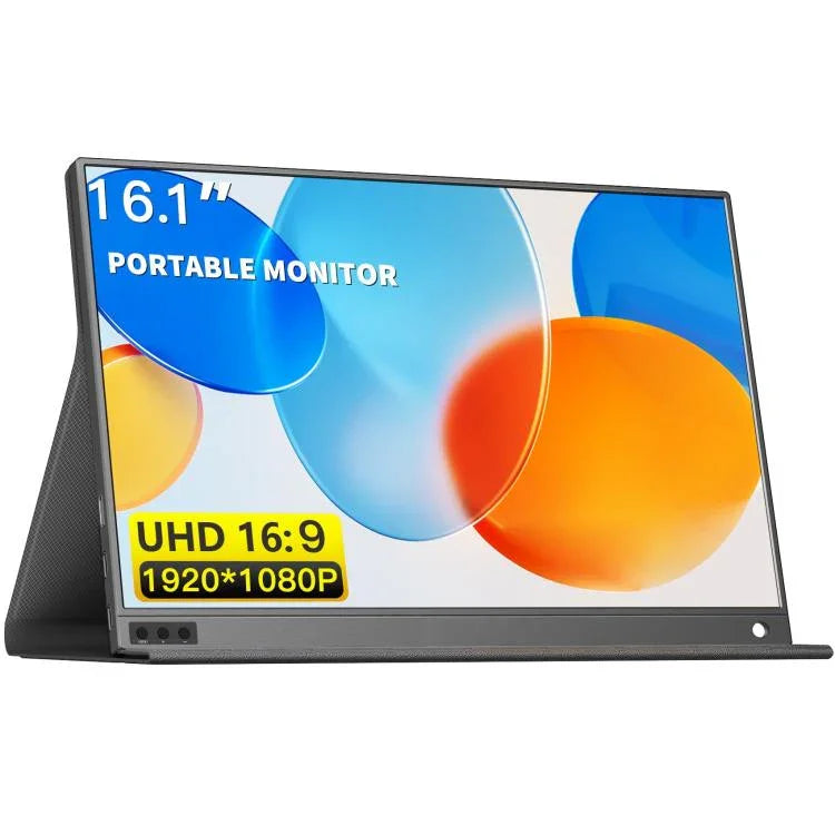 P161A11D 16,1 Zoll 1080P Tragbarer Monitor Gaming Erweiterter Bildschirm, 16,1 Zoll 1080P