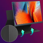 P160Q16BW 16 Zoll 2.5K Tragbarer Monitor Gaming Erweiterter Bildschirm, 16 Zoll 2.5K 60Hz