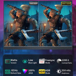 P160Q16BW 16 Zoll 2.5K Tragbarer Monitor Gaming Erweiterter Bildschirm, 16 Zoll 2.5K 60Hz