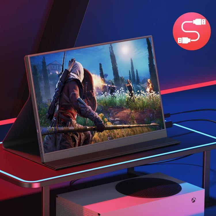 P160Q16BWG 16 Zoll 2.5K Tragbarer Monitor 120Hz Gaming Erweiterter Bildschirm, 16 Zoll 2.5K 120Hz