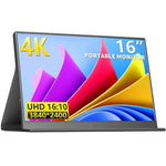 P160A20 16 Zoll 4K Tragbarer Monitor Gaming Erweiterter Bildschirm, 16 Zoll 4K
