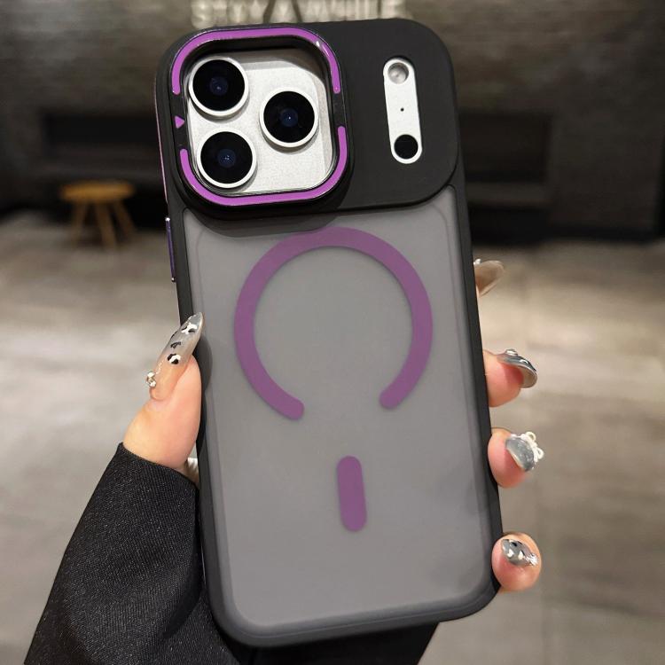Skin Feel mattierter Metall-Objektivhalter MagSafe magnetische Handyhülle, Für iPhone 17 Pro Max, Für iPhone 17 Pro, Für iPhone 17, Für iPhone Air, Für iPhone 16 Pro Max, Für iPhone 16 Pro