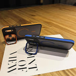 Skin Feel Frosted Metal Lens Holder MagSafe Magnetic Phone Case, For iPhone 14 Pro, For iPhone 14 Pro Max, For iPhone 13 Pro Max, For iPhone 13 Pro, For iPhone 13, For iPhone 12