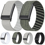 xDfind Black Buckle Sport Elastic Twill Pattern Nylon Watch Band, For WHOOP 5.0 Standard Version