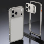 Armor doppelseitige rutschfeste Metallrahmenhülle mit Objektivschutz, Für iPhone 17 Pro Max, Für iPhone 17 Pro, Für iPhone 17, Für iPhone 16 Pro Max, Für iPhone 16 Pro, Für iPhone 16