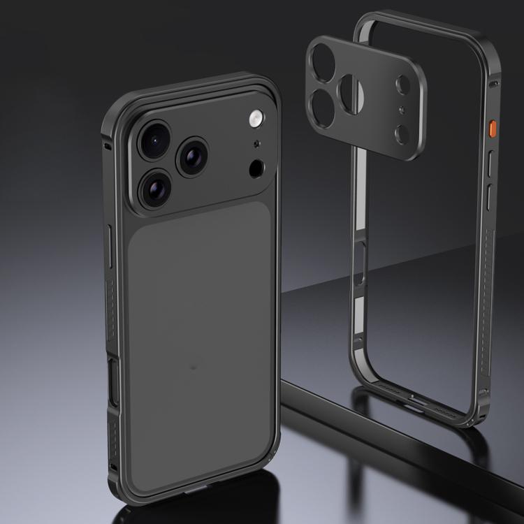 Armor doppelseitige rutschfeste Metallrahmenhülle mit Objektivschutz, Für iPhone 17 Pro Max, Für iPhone 17 Pro, Für iPhone 17, Für iPhone 16 Pro Max, Für iPhone 16 Pro, Für iPhone 16