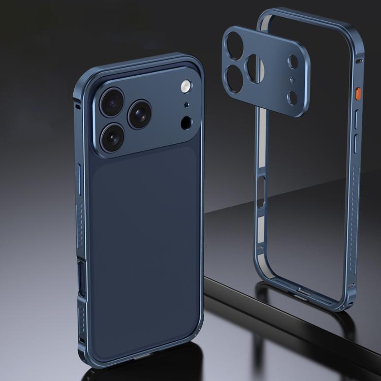 Armor doppelseitige rutschfeste Metallrahmenhülle mit Objektivschutz, Für iPhone 17 Pro Max, Für iPhone 17 Pro, Für iPhone 17, Für iPhone 16 Pro Max, Für iPhone 16 Pro, Für iPhone 16