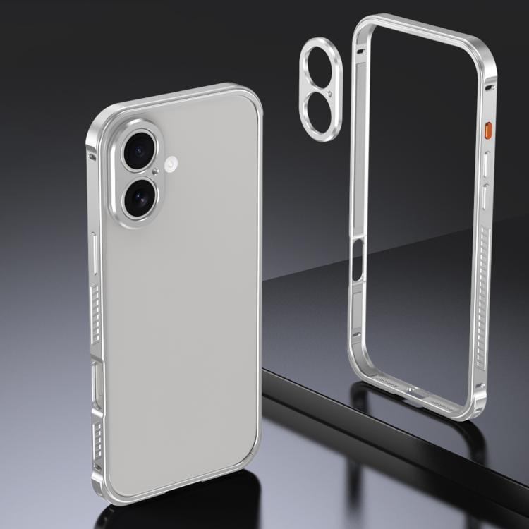Armor doppelseitige rutschfeste Metallrahmenhülle mit Objektivschutz, Für iPhone 17 Pro Max, Für iPhone 17 Pro, Für iPhone 17, Für iPhone 16 Pro Max, Für iPhone 16 Pro, Für iPhone 16