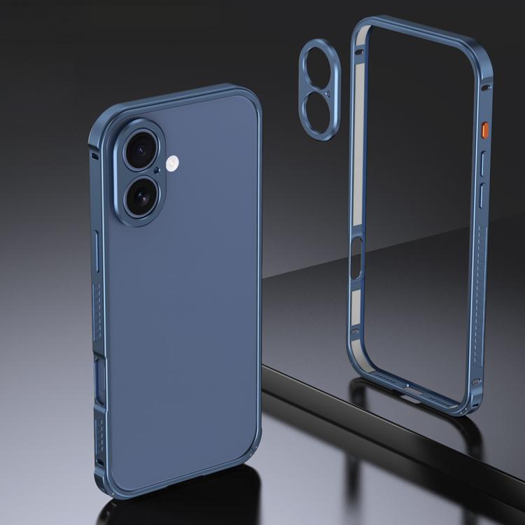 Armor doppelseitige rutschfeste Metallrahmenhülle mit Objektivschutz, Für iPhone 17 Pro Max, Für iPhone 17 Pro, Für iPhone 17, Für iPhone 16 Pro Max, Für iPhone 16 Pro, Für iPhone 16